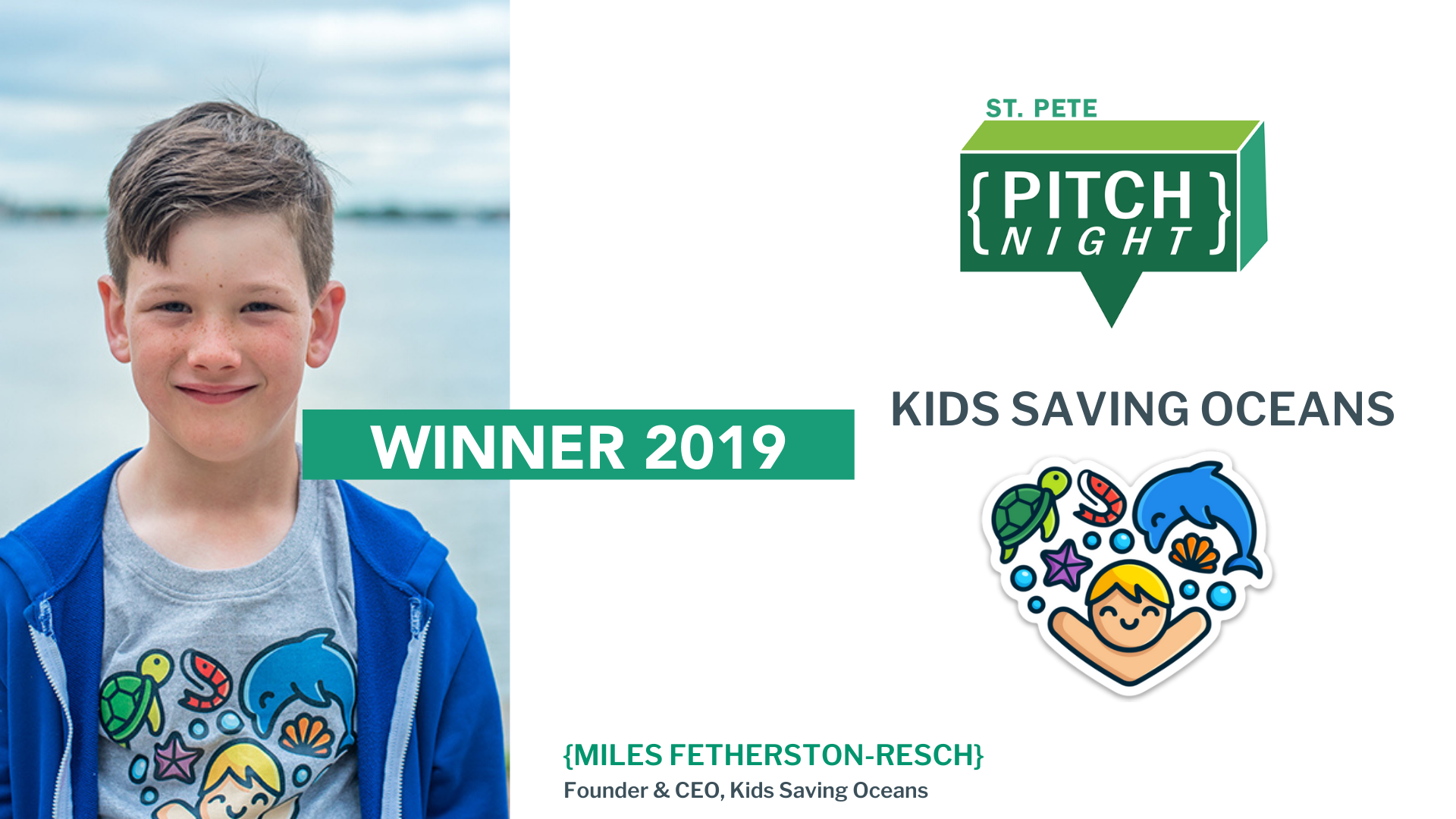 Kids Saving Oceans 2019 Pitch Night