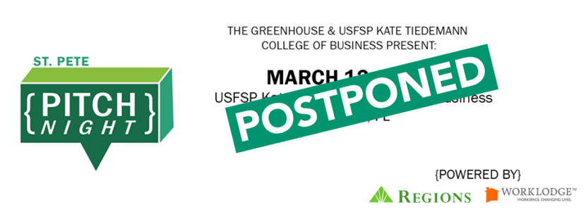 St. Pete Pitch Night to be Rescheduled - St. Pete Greenhouse