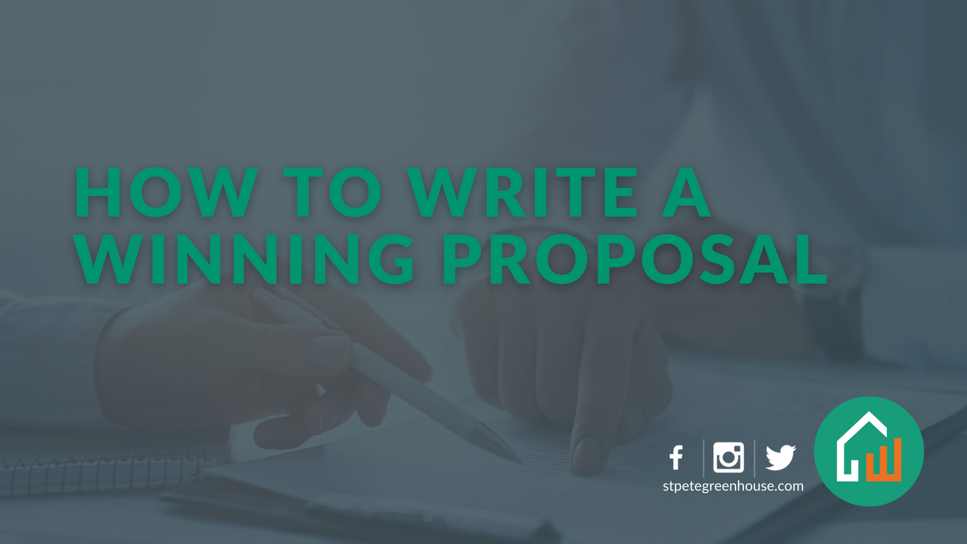 How to write a winning proposal