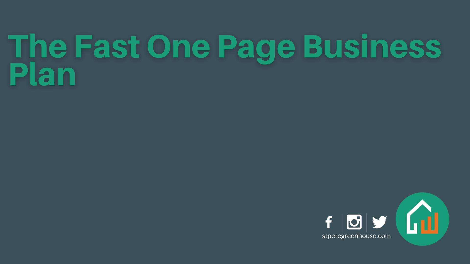 The Fast One-Page Business Plan-image